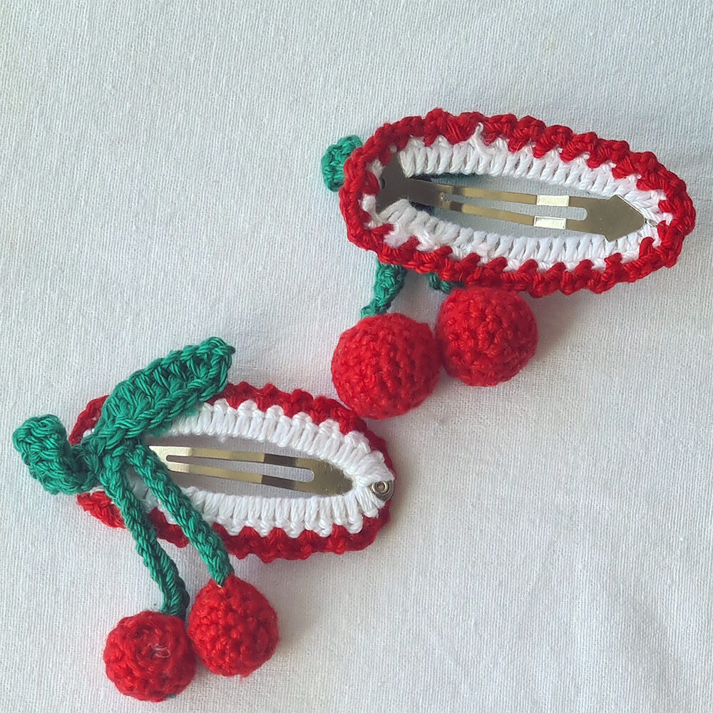 Crochet Hair Clips – Meli Design | Handmade Fashion Accessories |