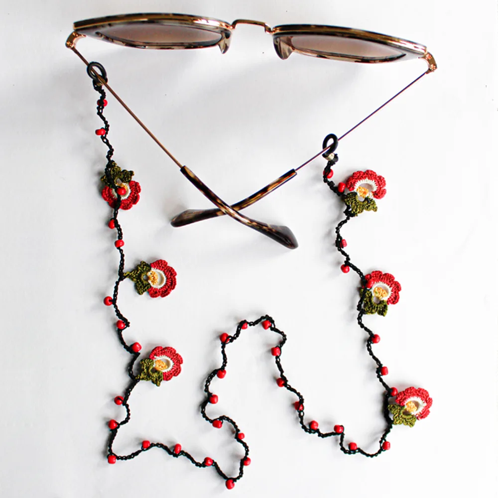 Micro Crochet Glasses Lanyard » Meli Design Handmade Fashion