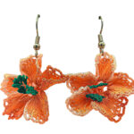 Fine Crochet WildFlower Earrings
