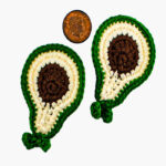 Floral Cotton Crochet Hair Clips