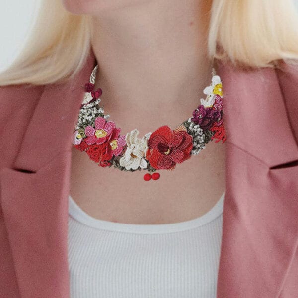Bespoke Micro Crochet Necklace