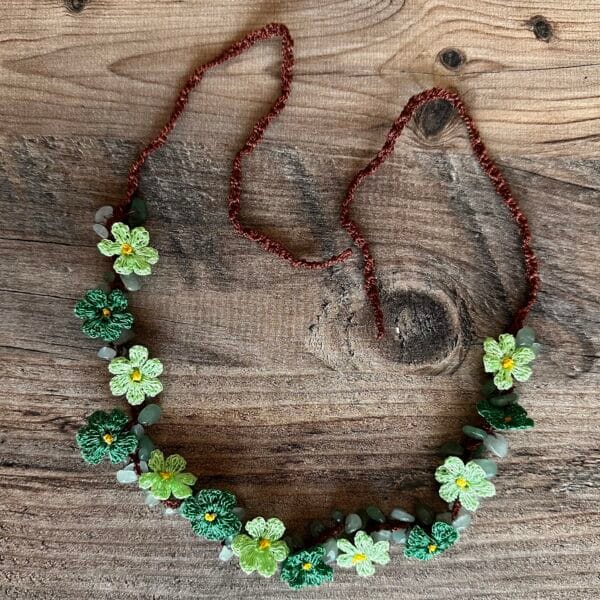 Versatile Micro Crochet Necklace/Hair Accessory