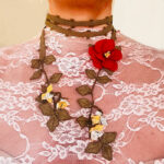 Freestyle Needle Lace Necklace